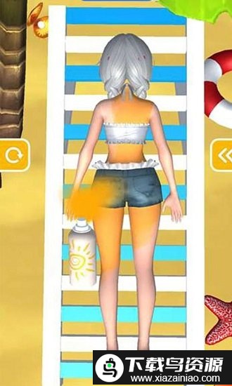 沙滩日光浴游戏截图2