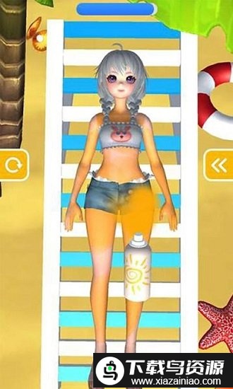 沙滩日光浴游戏截图3