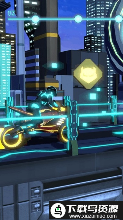 未来摩托车竞速游戏截图1