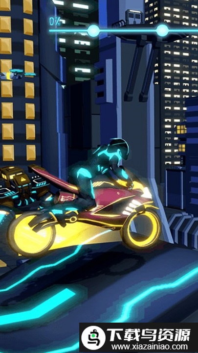 未来摩托车竞速游戏截图3