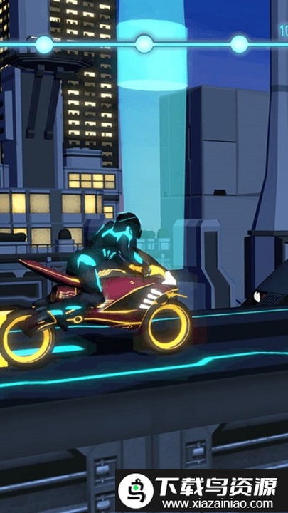 未来摩托车竞速游戏截图4