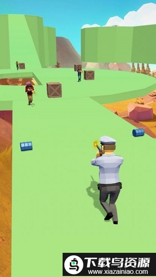 警察武士冲突游戏截图4