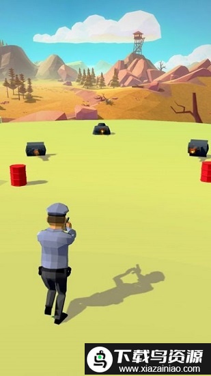 警察武士冲突游戏截图5