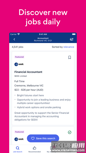 seek jobs软件