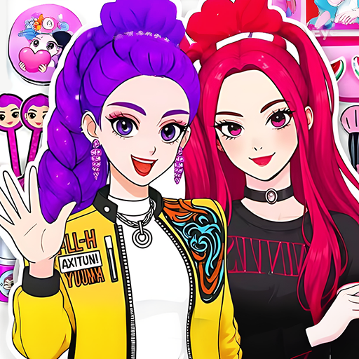 安静书女孩世界游戏