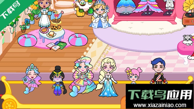 公主的梦幻城堡全服装场景解锁最新版截图1