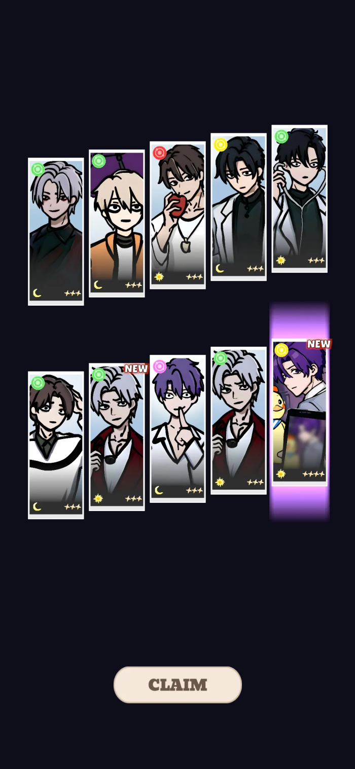 恋与深空同人抽卡游戏截图1