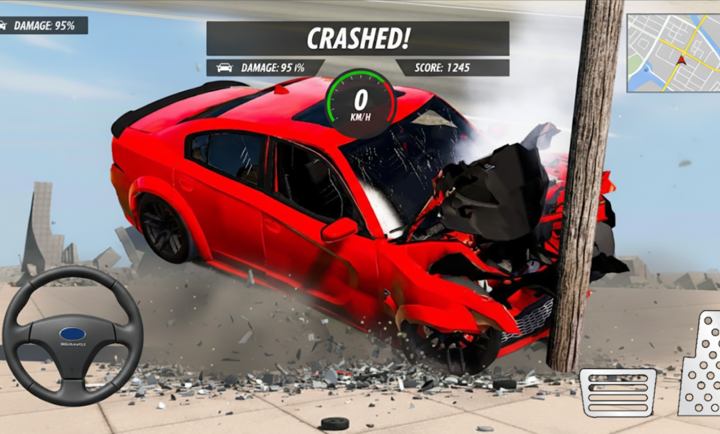 终极撞车模拟器游戏下载(终极撞车模拟器安装器)截图1