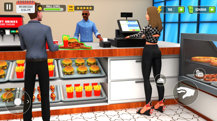 购物中心模拟器2025(Mall and Fast Food Simulator 3D)截图2