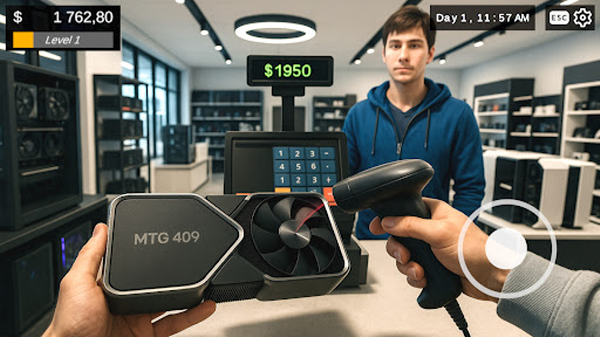 电脑游戏机商店模拟器游戏(GamingShopSimulator)截图1