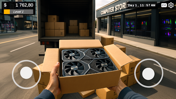 电脑游戏机商店模拟器游戏(GamingShopSimulator)截图3