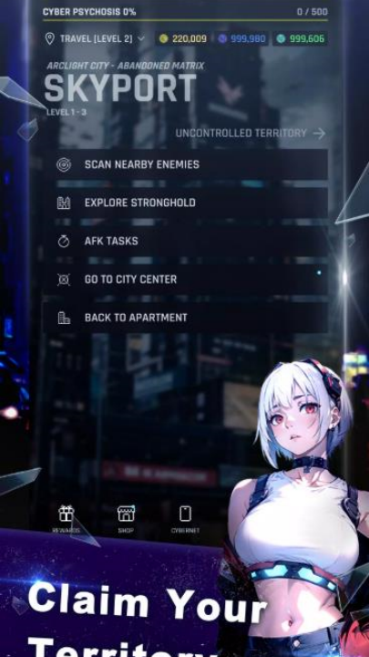 弧光之城赛博朋克游戏截图1