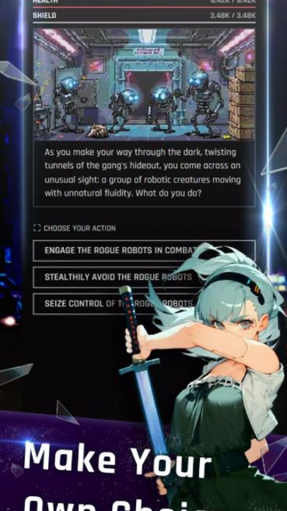 弧光之城赛博朋克游戏截图3