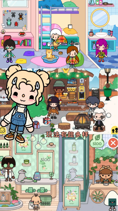 托卡世界新地图游戏截图3