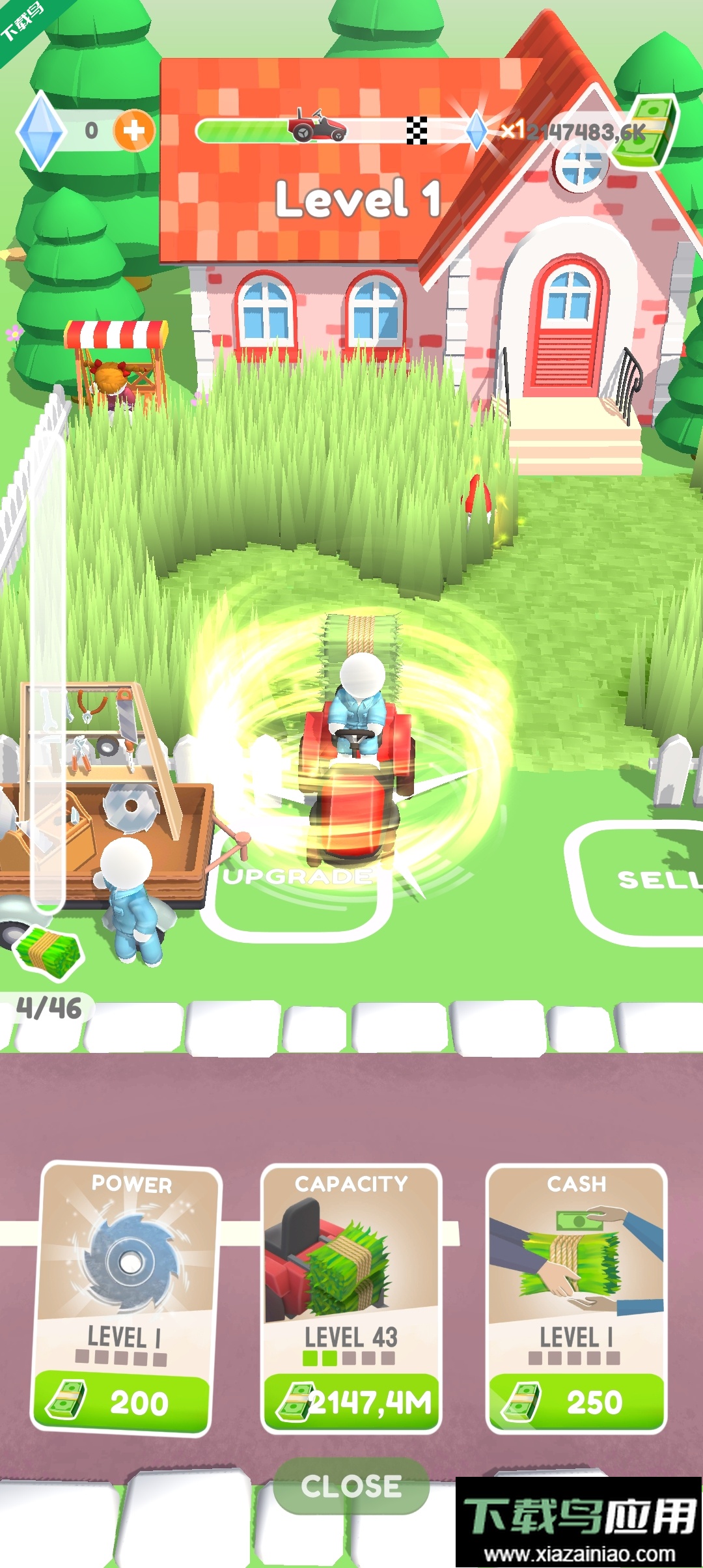 只是割草无限金币截图4