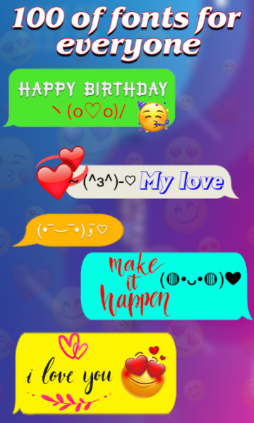 Stylish Font Keyboard安卓版截图1