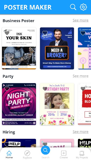 Poster Maker海报制作神器截图2