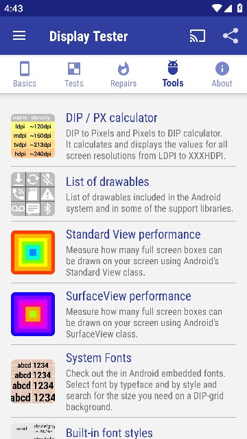 屏幕检测仪app安卓手机版截图1