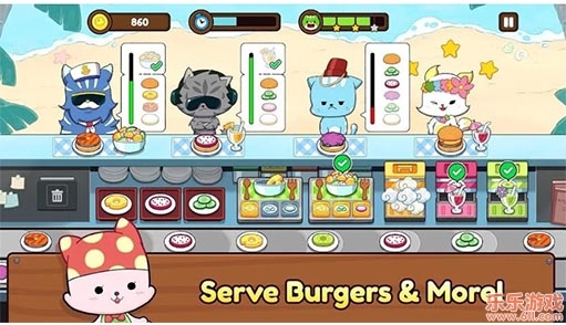 汉堡猫无限钻石截图1