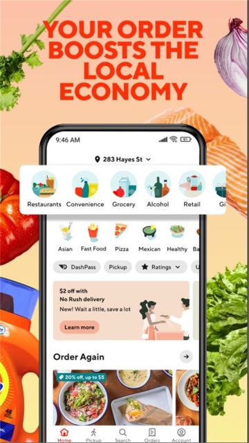 doordash外卖软件官方版截图3