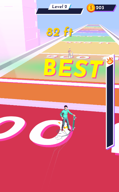 滑板冲刺3D最新免费游戏截图2