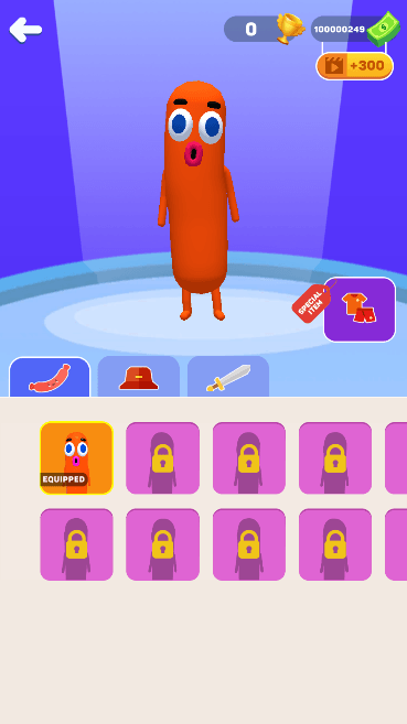 3d香肠(30s Sausage)无限金币修改版截图1