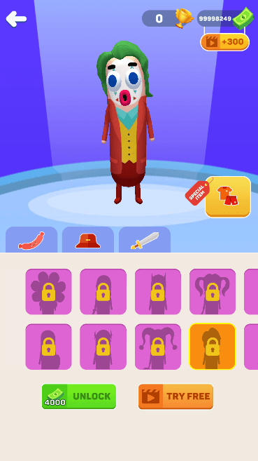 3d香肠(30s Sausage)无限金币修改版截图2