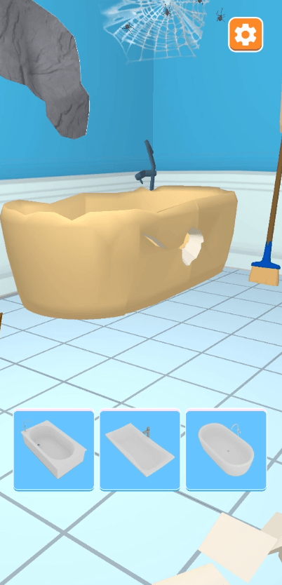 房屋清洁模拟器汉化免广告获得奖励修改版截图3