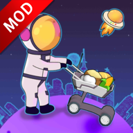 我的月球超市无限钞票版