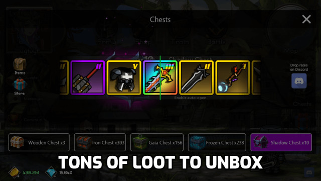 空闲自动战斗(Auto Battles)手游内置菜单版截图2