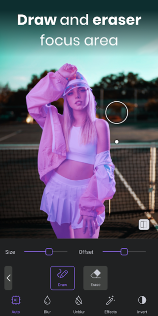 模糊照片编辑器和效果(Blur Photo)软件安卓版截图1