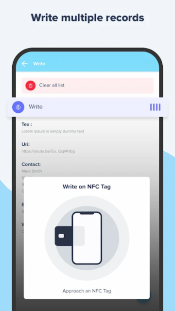 nfc tag writer(nfc录入器)中文版截图4