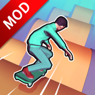 滑板冲刺3D最新免费游戏