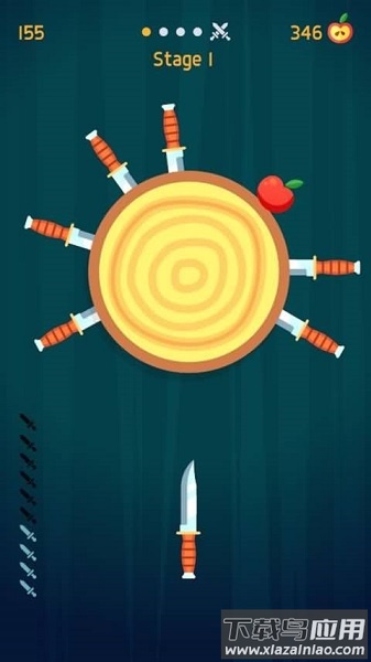 飞刀打击最新版(kinfe hit)截图