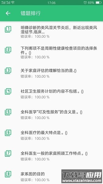 全科医学中级题库软件截图2