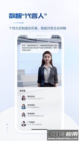 前途工作数字人最新版截图4