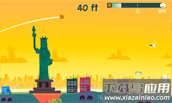 篮球轨道游戏截图1