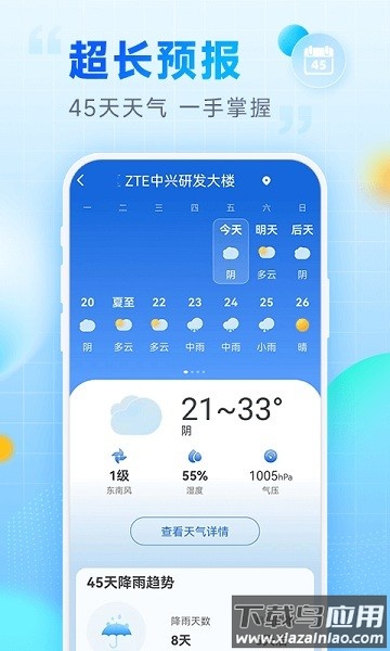 乐福天气软件截图2