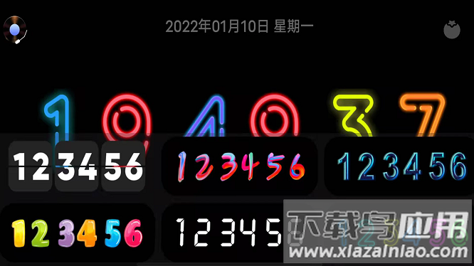 flipclock翻页时钟app截图1