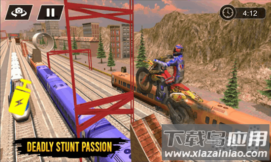 摩托特技赛手机版(Crazy Tricky Bike Rider)截图4