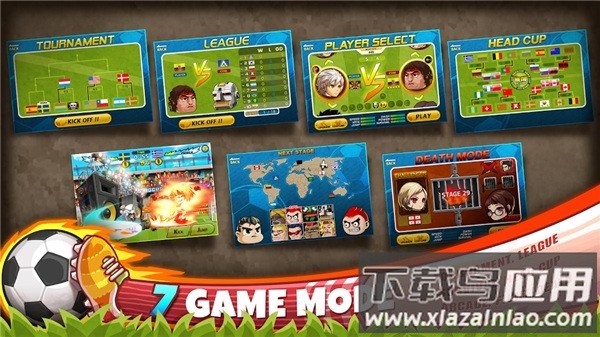 暴力足球最新汉化(Head Soccer)最新版截图1