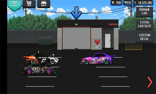 像素赛车手模组版手机版截图1