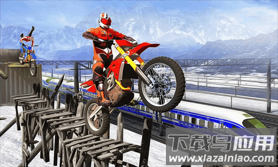 摩托特技赛手机版(Crazy Tricky Bike Rider)截图3