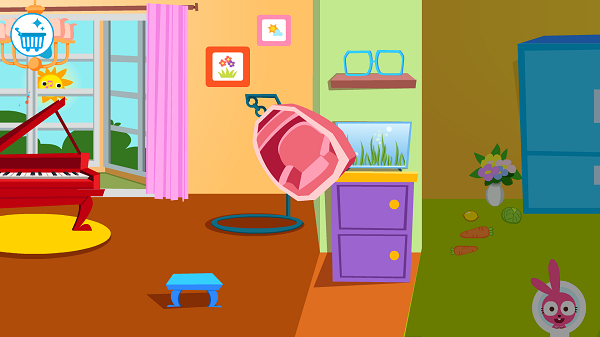 泡泡兔过家家完整版(Purple Pink Play House)最新版截图3