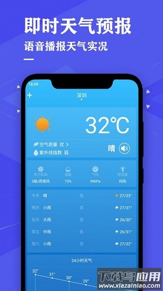 即时天气预报免费版截图1