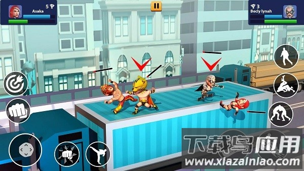 大头娃娃摔跤最新版最新版截图1