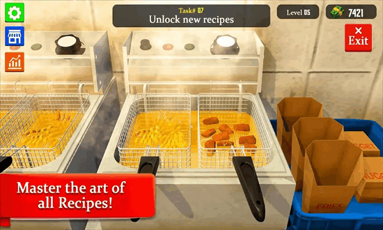 汉堡餐厅模拟器3d手机版最新版截图4