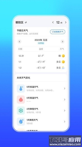 微鲤天气预报截图3
