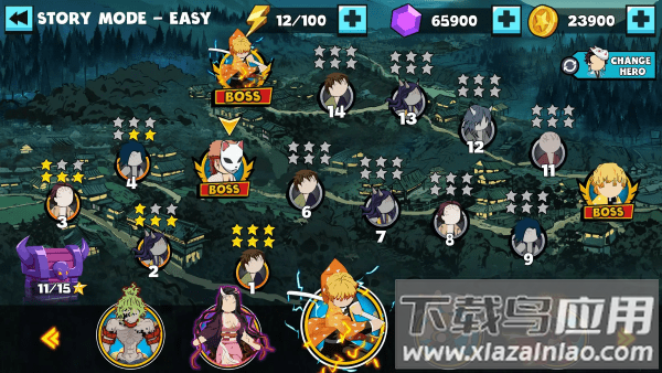 火柴人鬼灭之刃手机版截图4