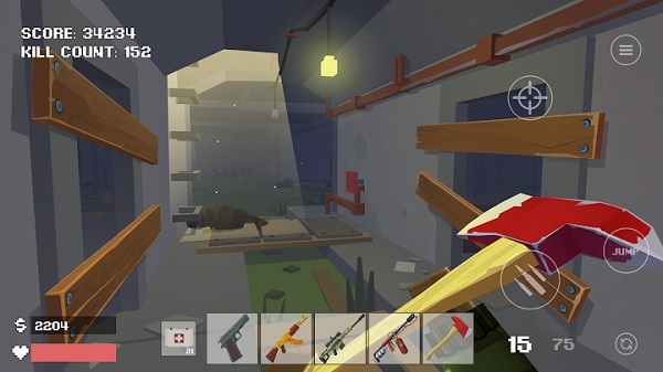 像素战斗僵尸突袭无限齿轮无限金币版截图2